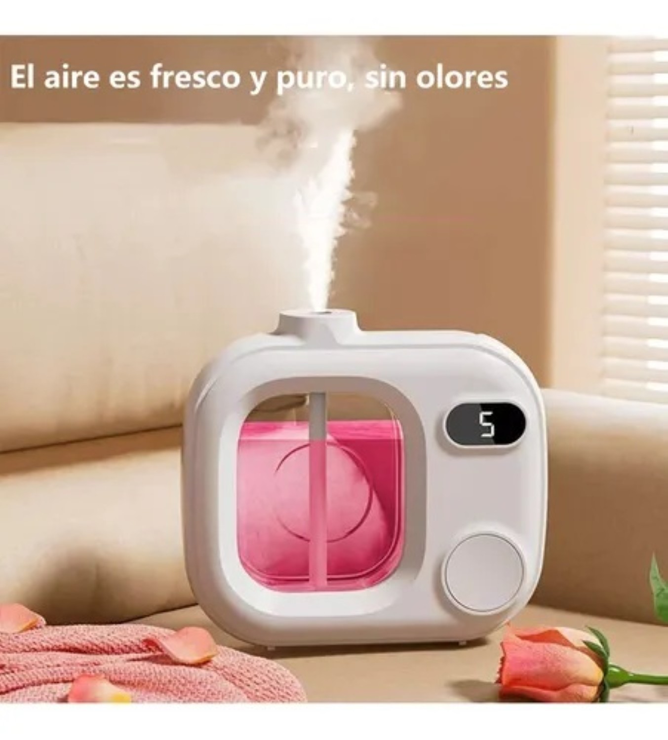Difusor De Aceite Esencial De Aroma blanco image number null