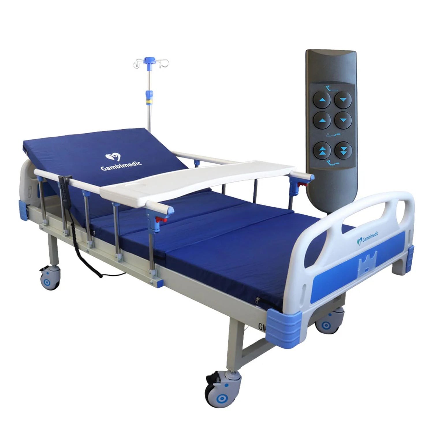 Cama de Hospital El&eacute;ctrica Econ&oacute;mica 3 Posiciones Mod. EII-02 Con Colch&oacute;n image number null