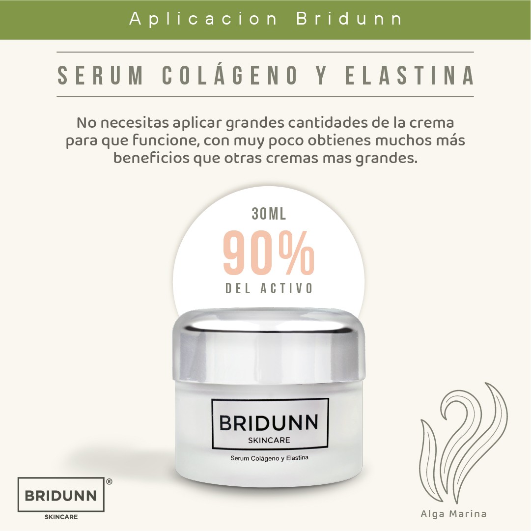 Crema Facial Reafirmante BRIDUNN, Col&aacute;geno Marino y Elastina Antiedad para Rejuvenecimiento y Firmeza . Efecto Lifting image number null