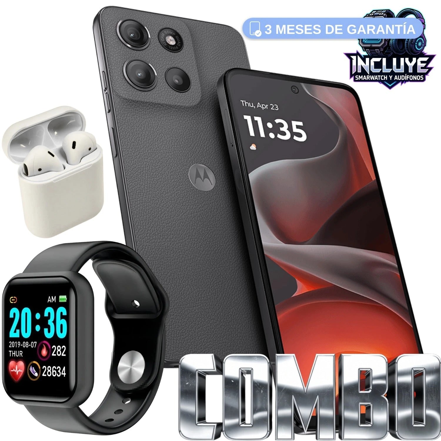 MOTOROLA MOTO G15 4 RAM 256 GB Gris image number null
