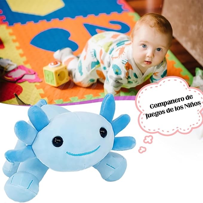 DKJBF Mu&ntilde;eca de Peluche Axolotl Kawaii image number null