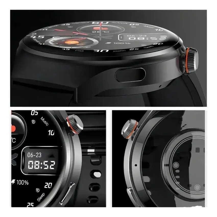 Reloj Inteligente Hombre Mujer Smartwatch Llamadas Watch4 image number null