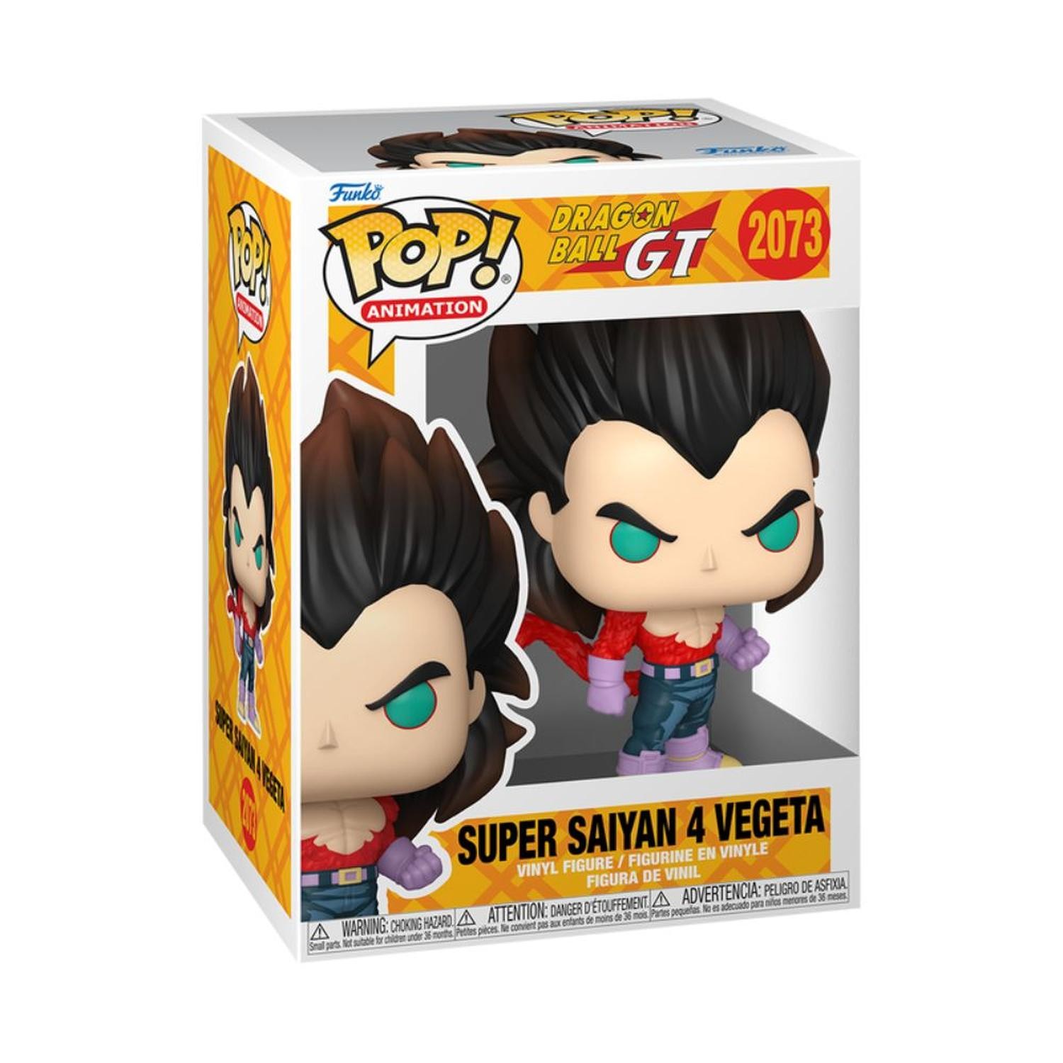 Vegeta Super Saiyan 4 2073 Funko Pop Dragon Ball GT image number null