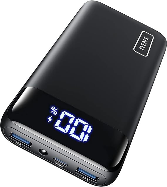 INIU Power Bank 20000mAh, 22.5W Carga R&aacute;pida Bateria Portatil PD3.0 QC4.0, USB C Pila Portatil de 3 Salidas, image number null