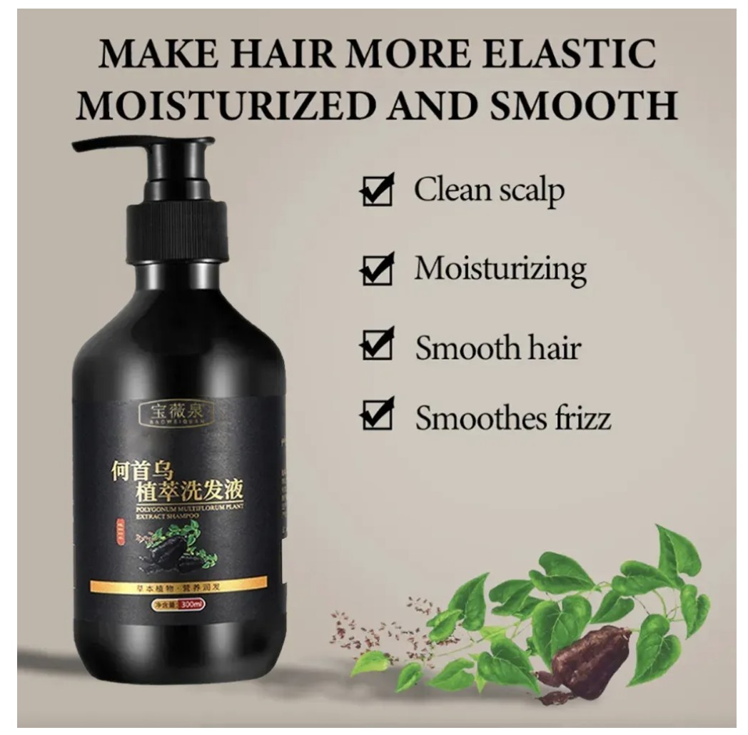 Shampoo Polygonum Multiflorum Limpa O Couro Cabeludo E Agregar a favoritos image number null