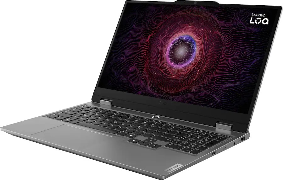 Laptop Lenovo LOQ 15ARP9 15.6" FHD AMD Ryzen 5 12GB RAM 512GB SSD Nvidia GeForce RTX 4050 W11 Home Color Gris image number null