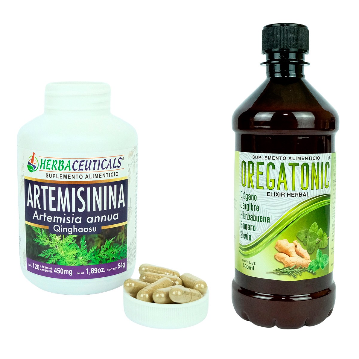 Artemisinina kit Inmunidad Total Defensas Caps jarabe image number null