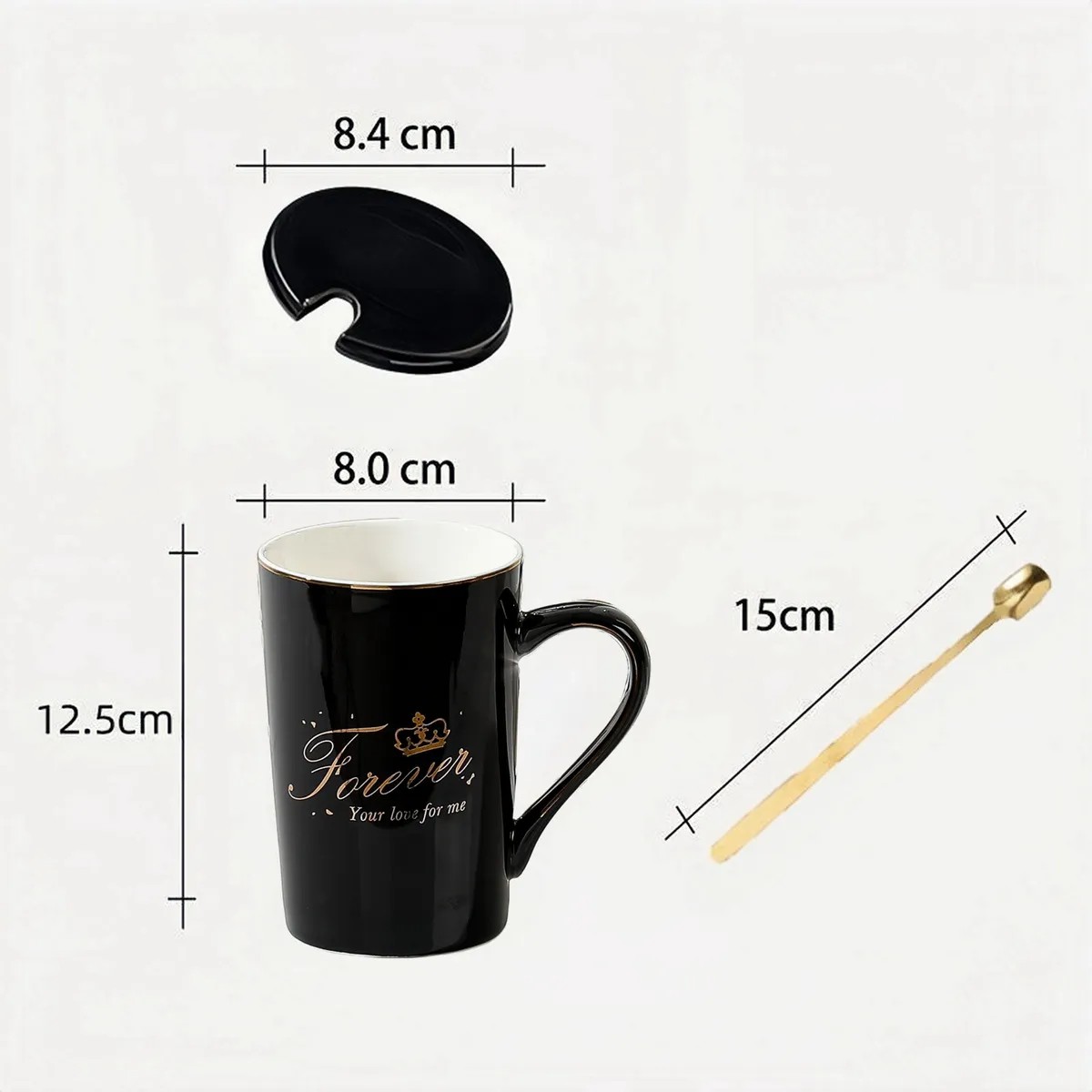 Conjunto De Taza De Regalo De Boda De Moda De Taza De Pareja image number null