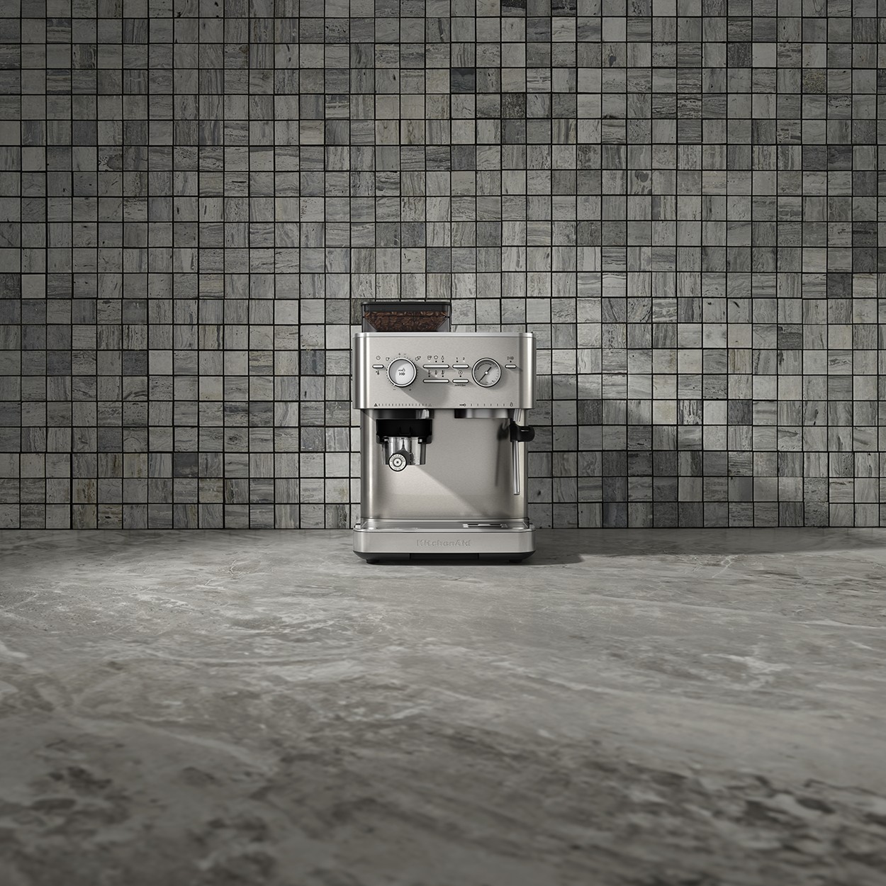 Cafetera Semiautom&aacute;tica Espresso KitchenAid KES6551SX de 2.5 Litros image number null