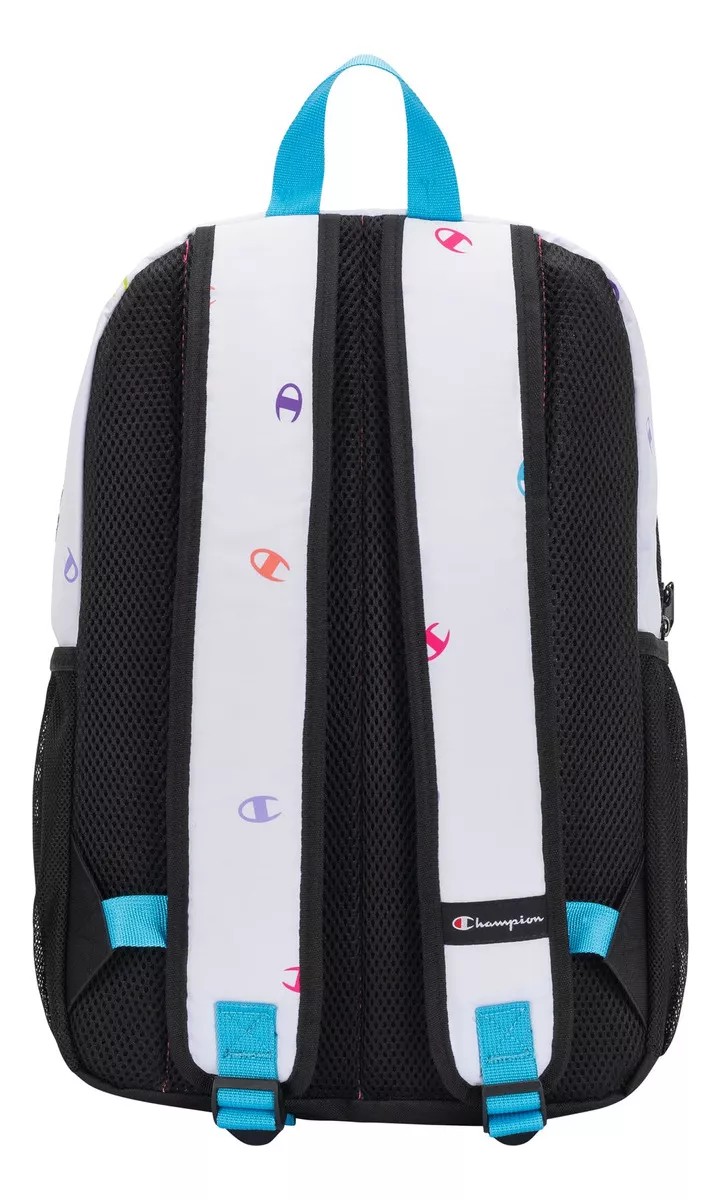 M Mochila Champion Casual Escolar Blanco image number null