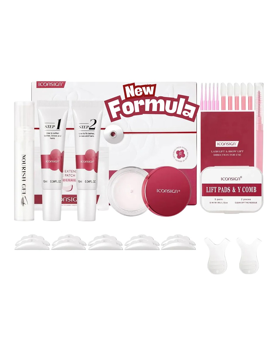 Kit Lash Lifting De Pesta&ntilde;as Rizado Cejas Iconsign Camellia Rinde 20 A 30 Aplicaciones image number null