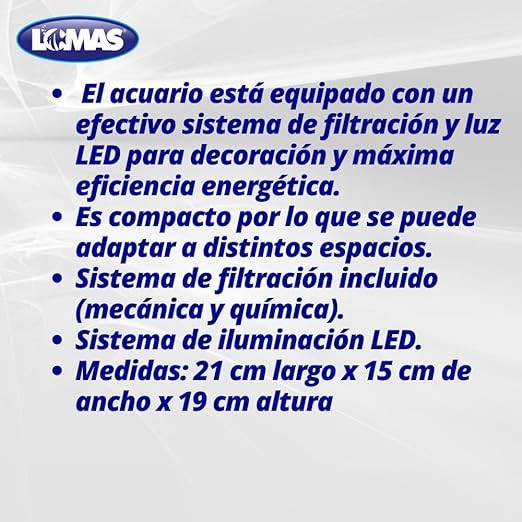 Lomas ACUARIO MINI 6 L.. image number null