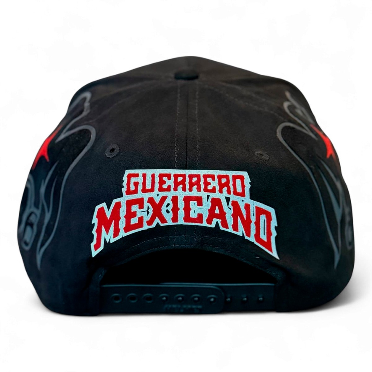 VAGO NO LIMITS UFC Gorra Visera Curva Gamuza Negra con Rojo image number null