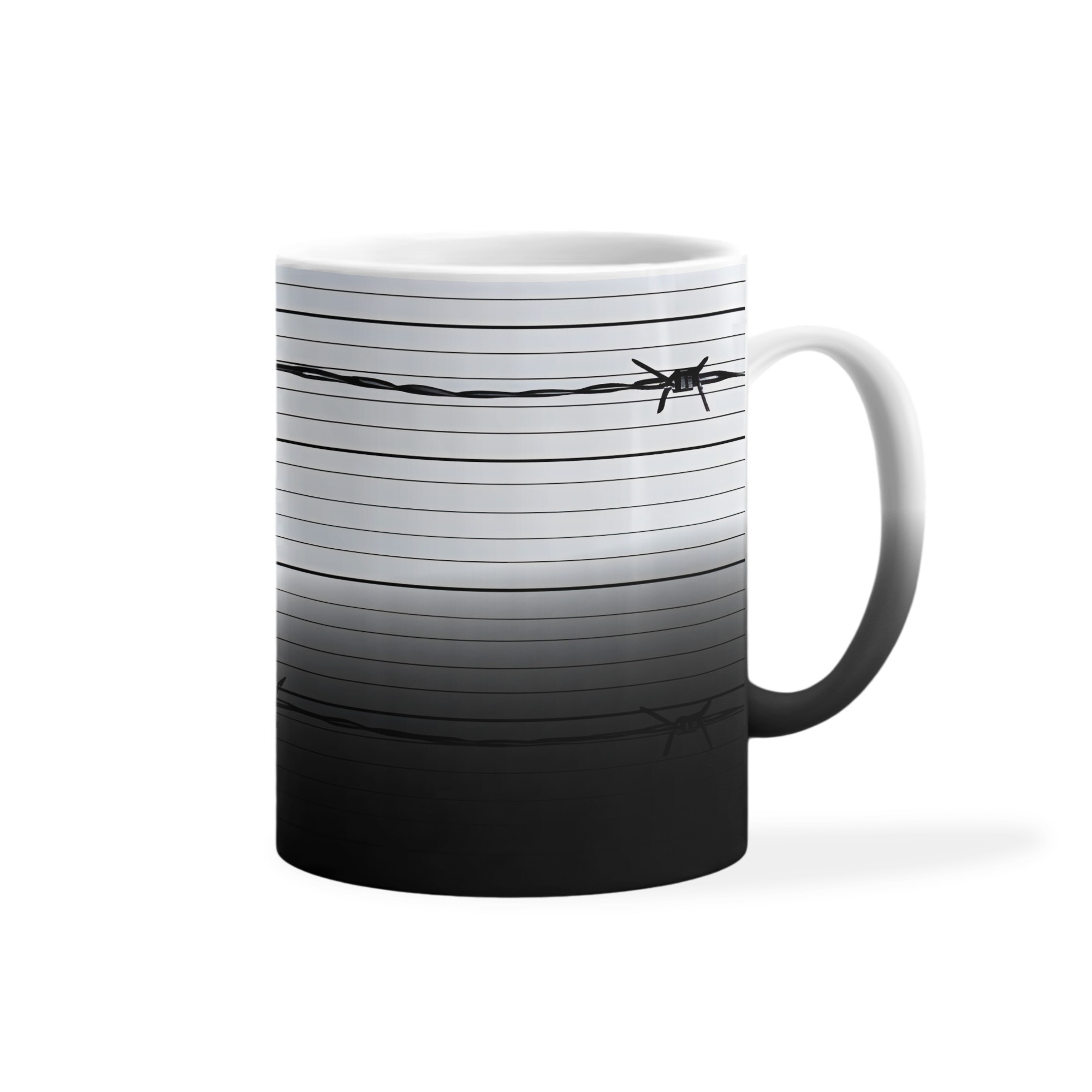 Taza de Cer&aacute;mica Blanca con Dise&ntilde;o de MIAU Para Decoraci&oacute;n De Alta Calidad image number null
