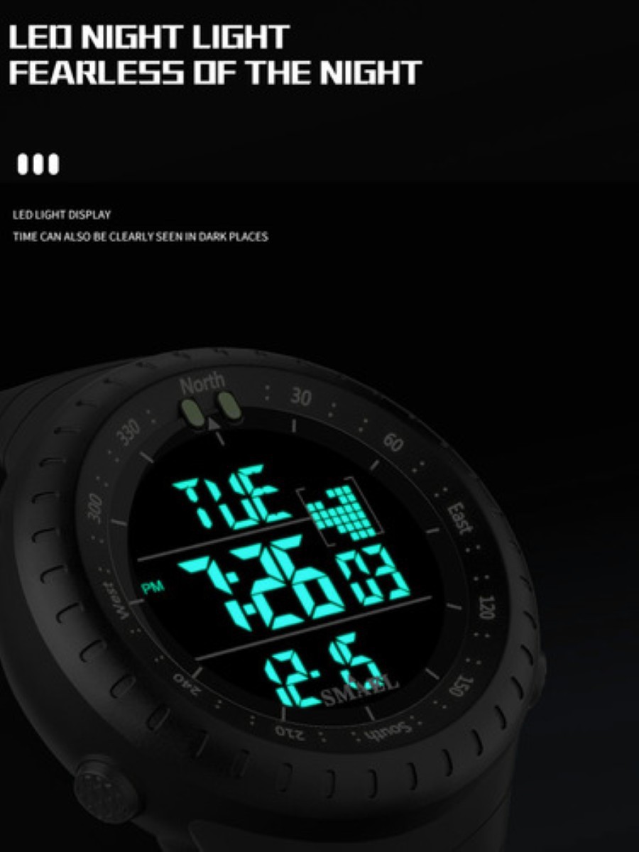 Reloj de pulsera Deportivo negro image number null