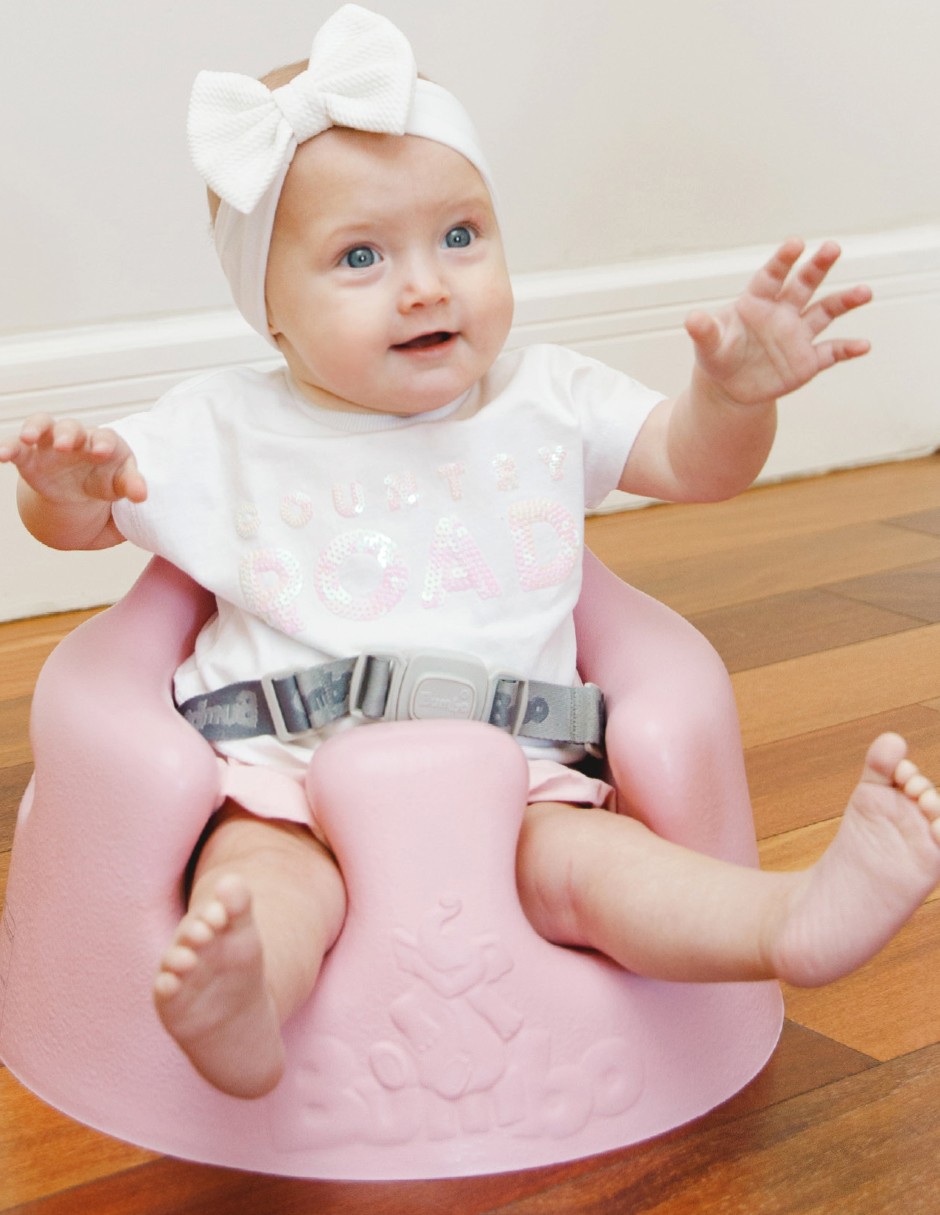 Bumbo - Asiento de piso para beb&eacute; port&aacute;til image number null