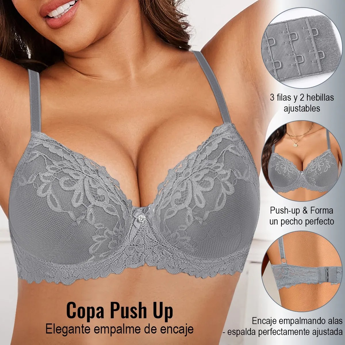 Push-Up Brasieres - Pack de 5 piezas image number null
