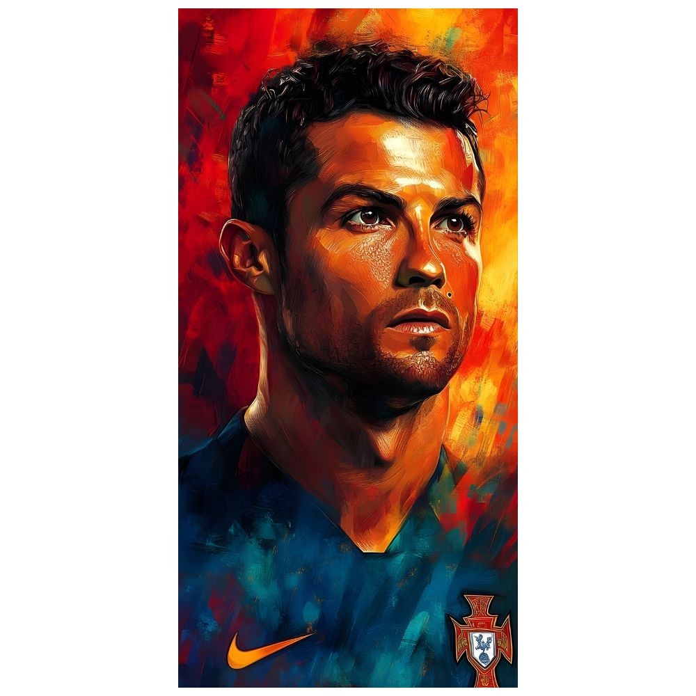 Cuadro Decorativo F&uacute;tbol 60x80cm Ronaldo image number null