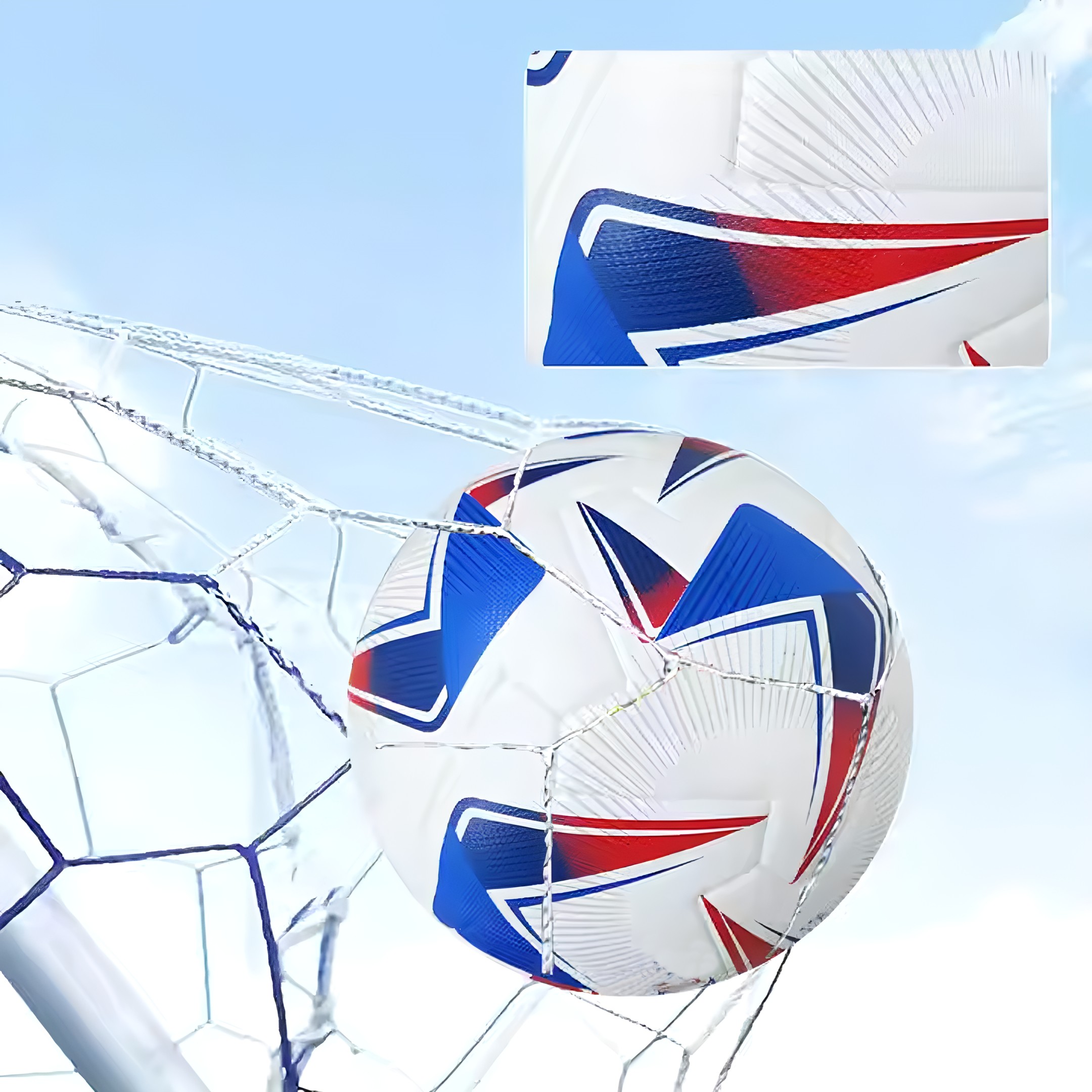 Bal&oacute;n de Futbol Soccer profesional No 5 Copa Am&eacute;rica Termosellado Color Blanco con Bomba de Aire Incluida image number null