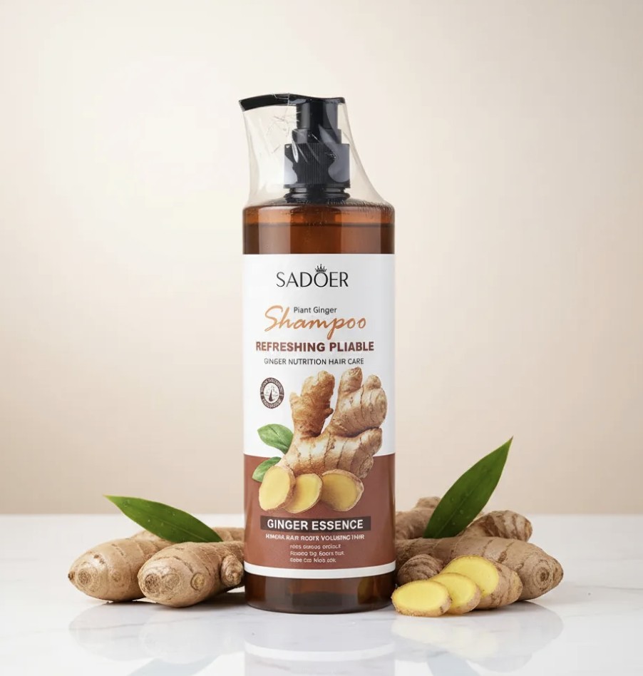 Shampoo Sadoer Jengibre Nutrici&oacute;n Refrescante 300ml image number null