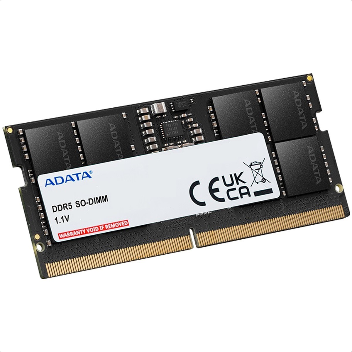 Memoria Ram DDR5 Sodimm Adata 4800MHz 8GB PC5-38400 AD5S48008G-S image number null