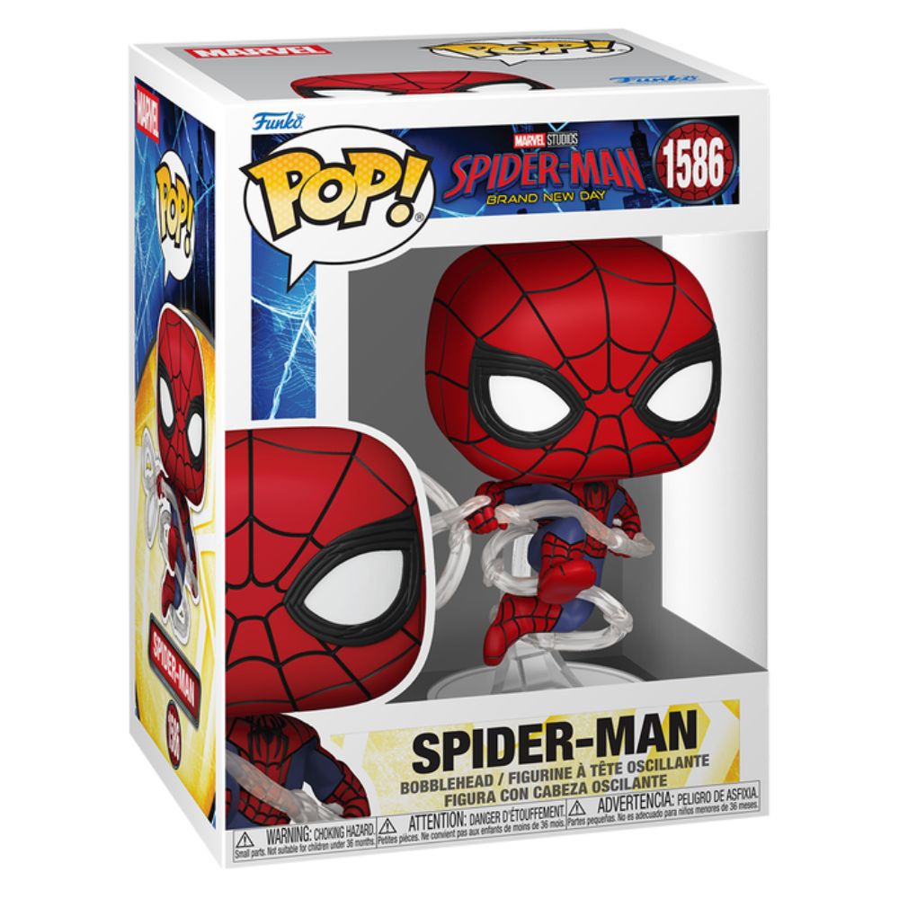 Spiderman 1586 Funko Pop Marvel Brand New Day image number null