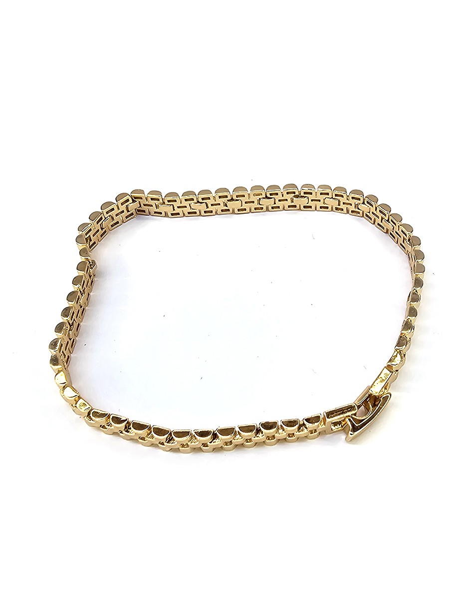 Pulsera Grecas Oro Laminado Moon image number null