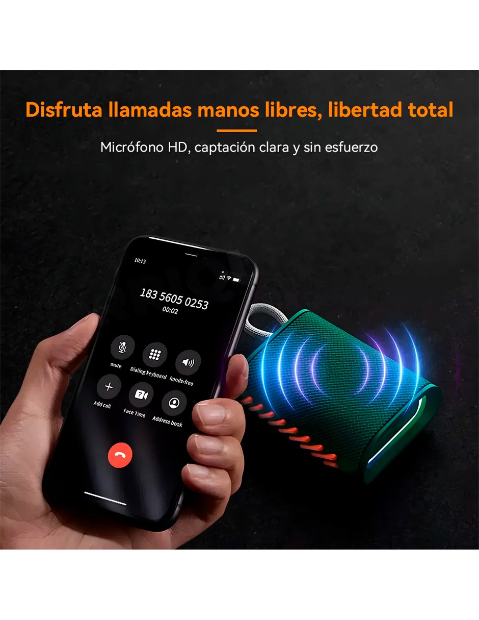 Bocina RGB Impermeable Petukita Box Jovi220 image number null
