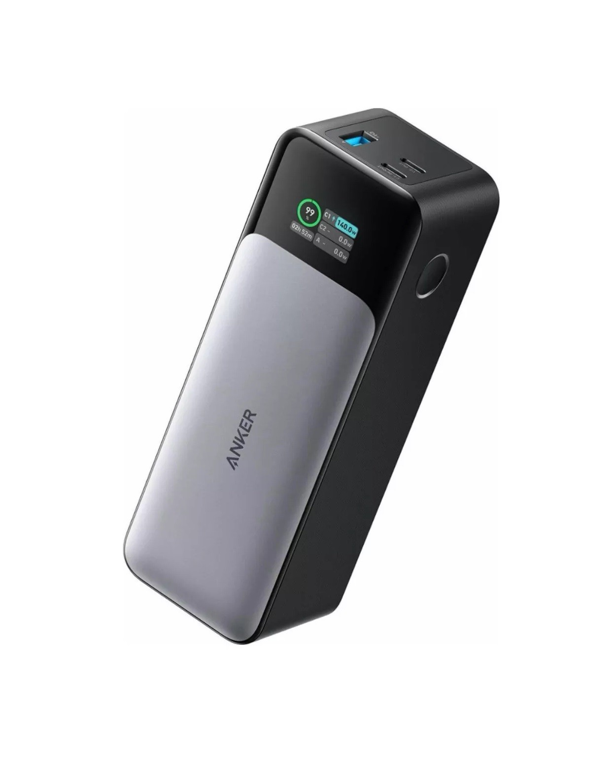 Power Bank Cargador Port&aacute;til Anker de 24000mAh con 140 W con 3 Puertos Color Negro image number null