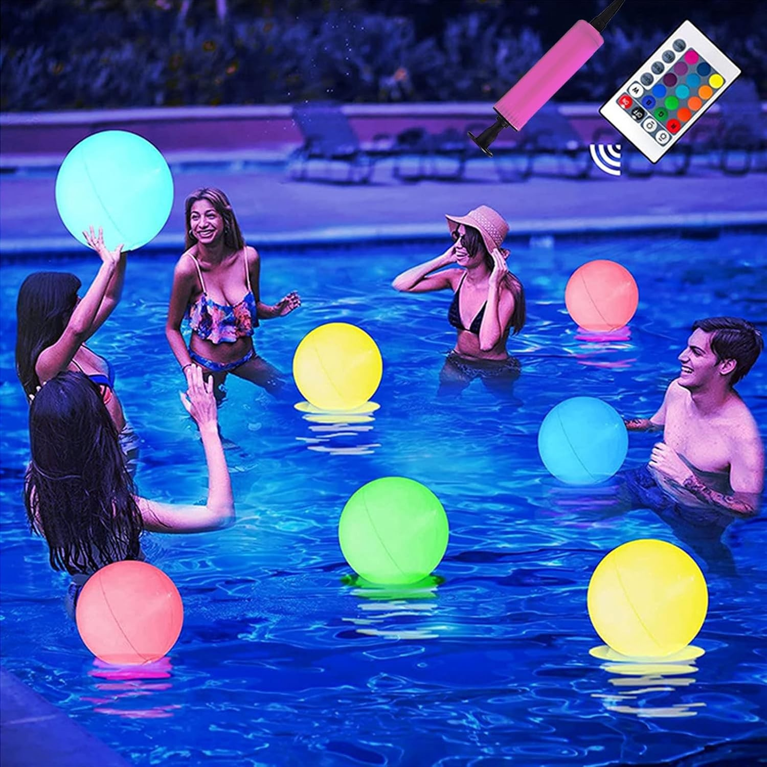 Juguetes de Piscina,Bola de Playa LED image number null