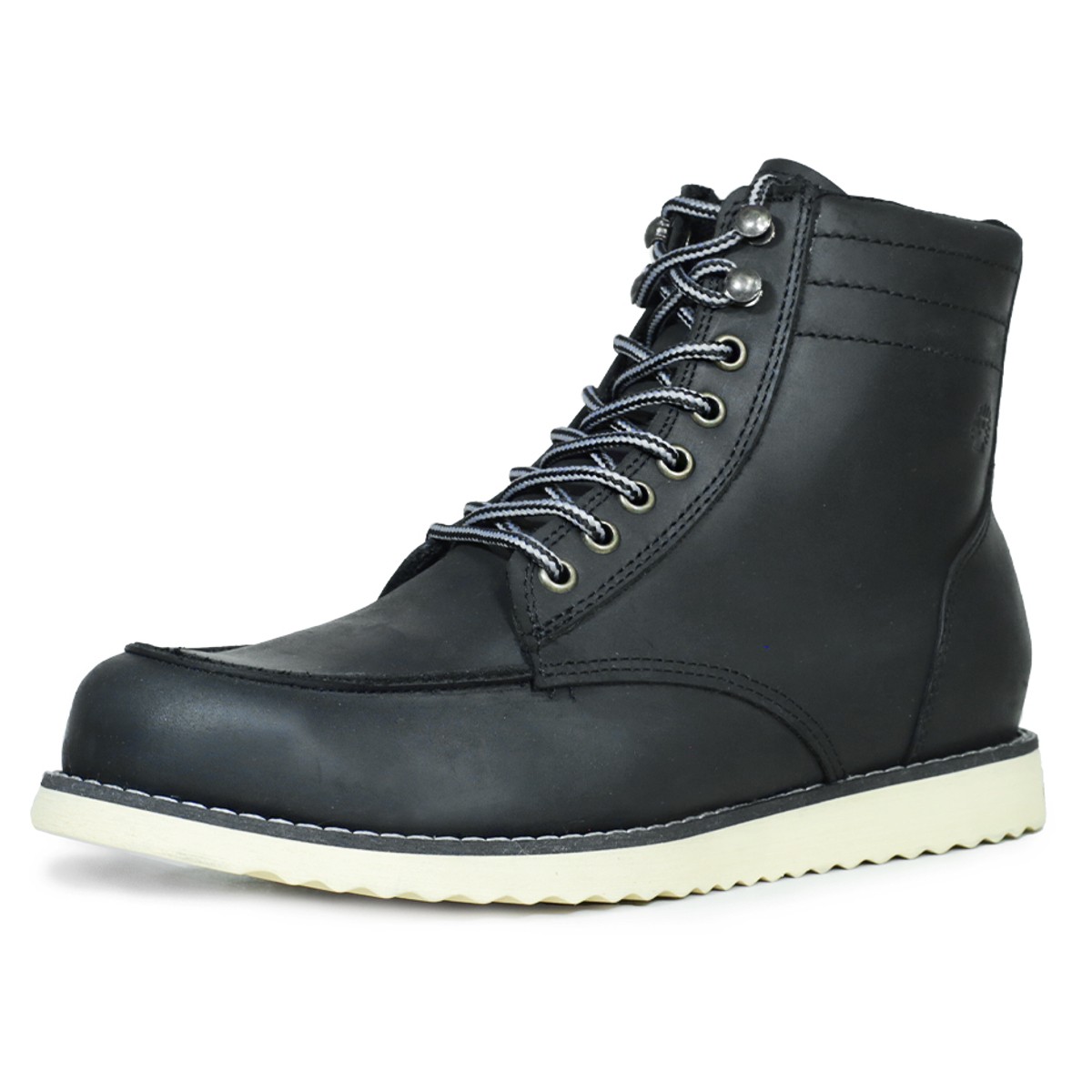 Botas para motociclistas Roen de piel negras con protecciones Atacama image number null