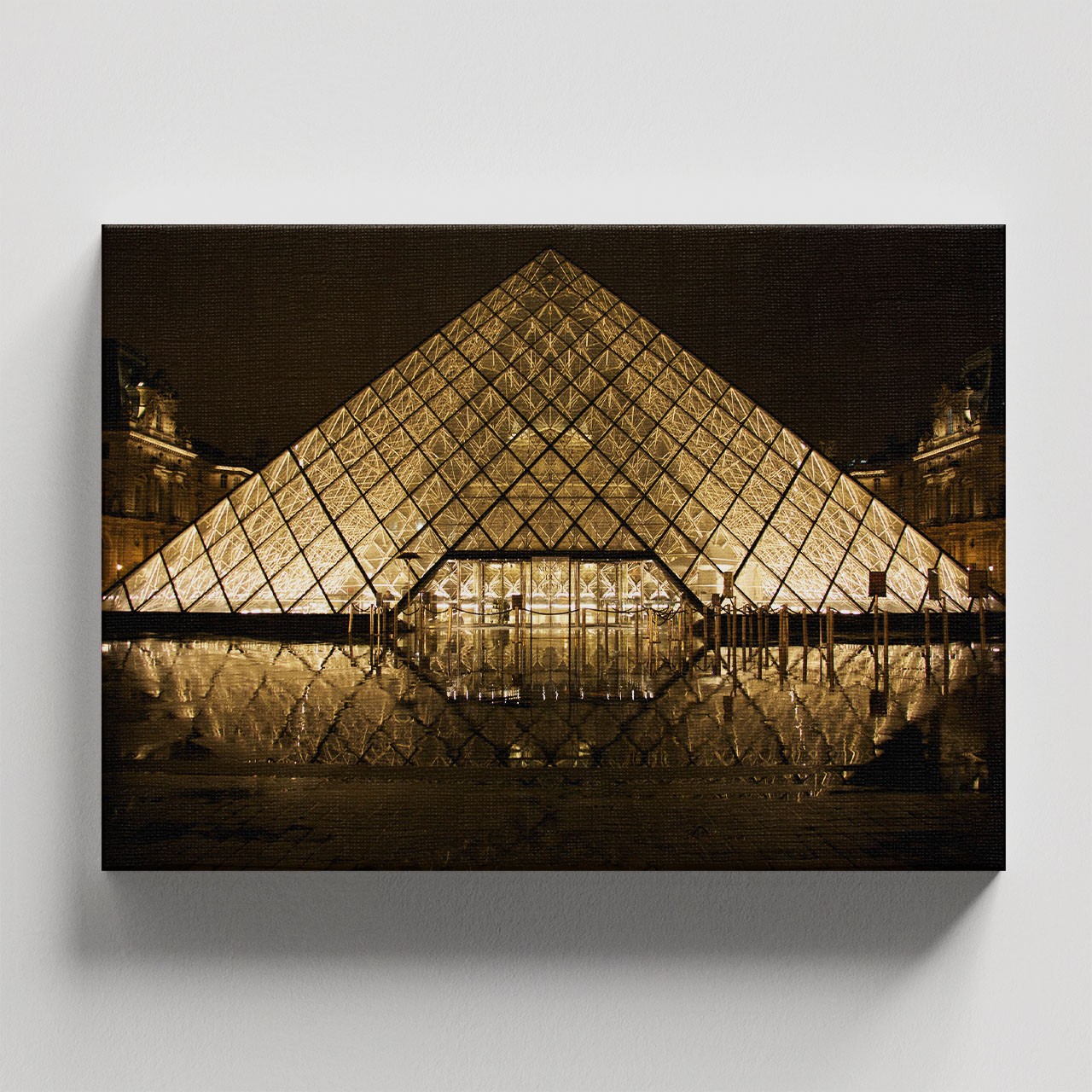 Cuadro Decorativo Museo de Louvre Paris 45X30 image number null