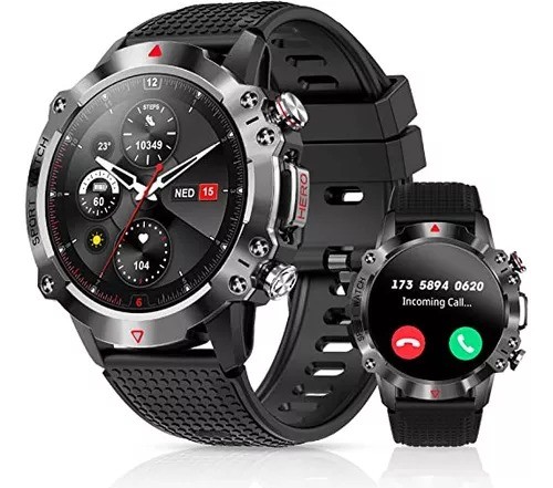 Reloj Inteligente T&aacute;ctico For Hombres (responder/llamar) image number null