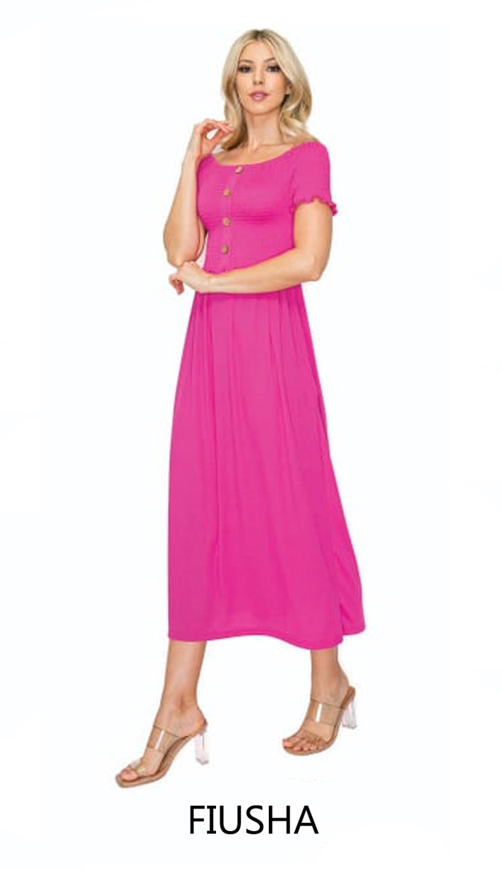 PAQUETE 10 PIEZAS VESTIDO LARGO CON HOMBROS DESCUBIERTOS image number null