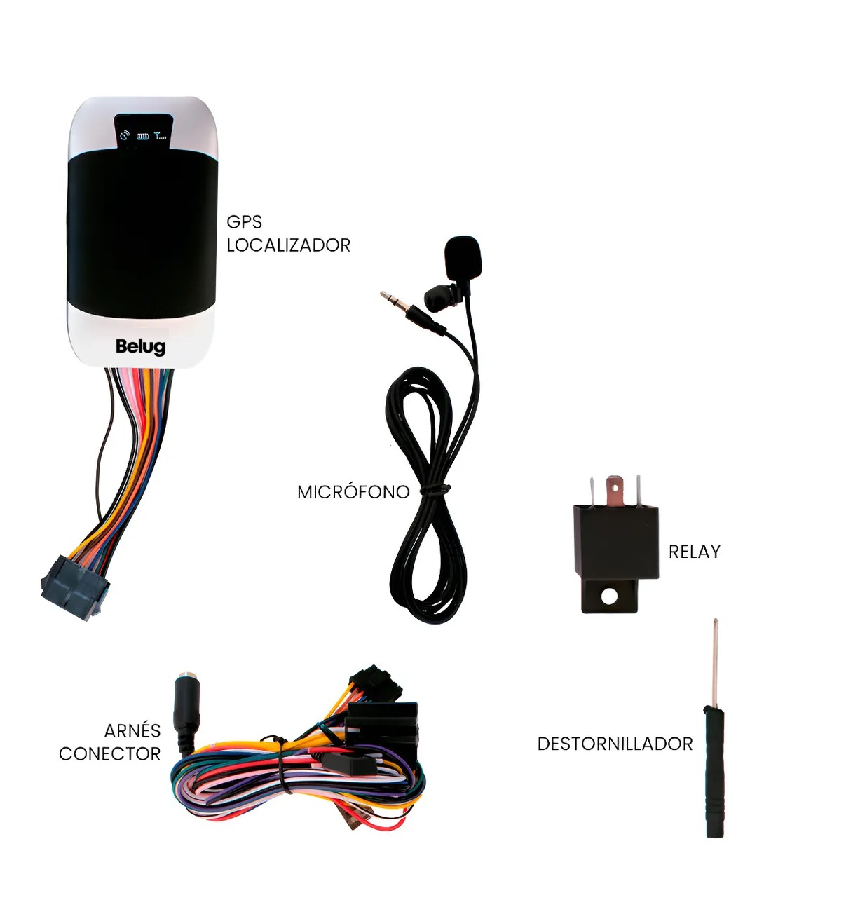 Gps Tracker Localizador Belug Satelital Auto Moto Tk303f image number null