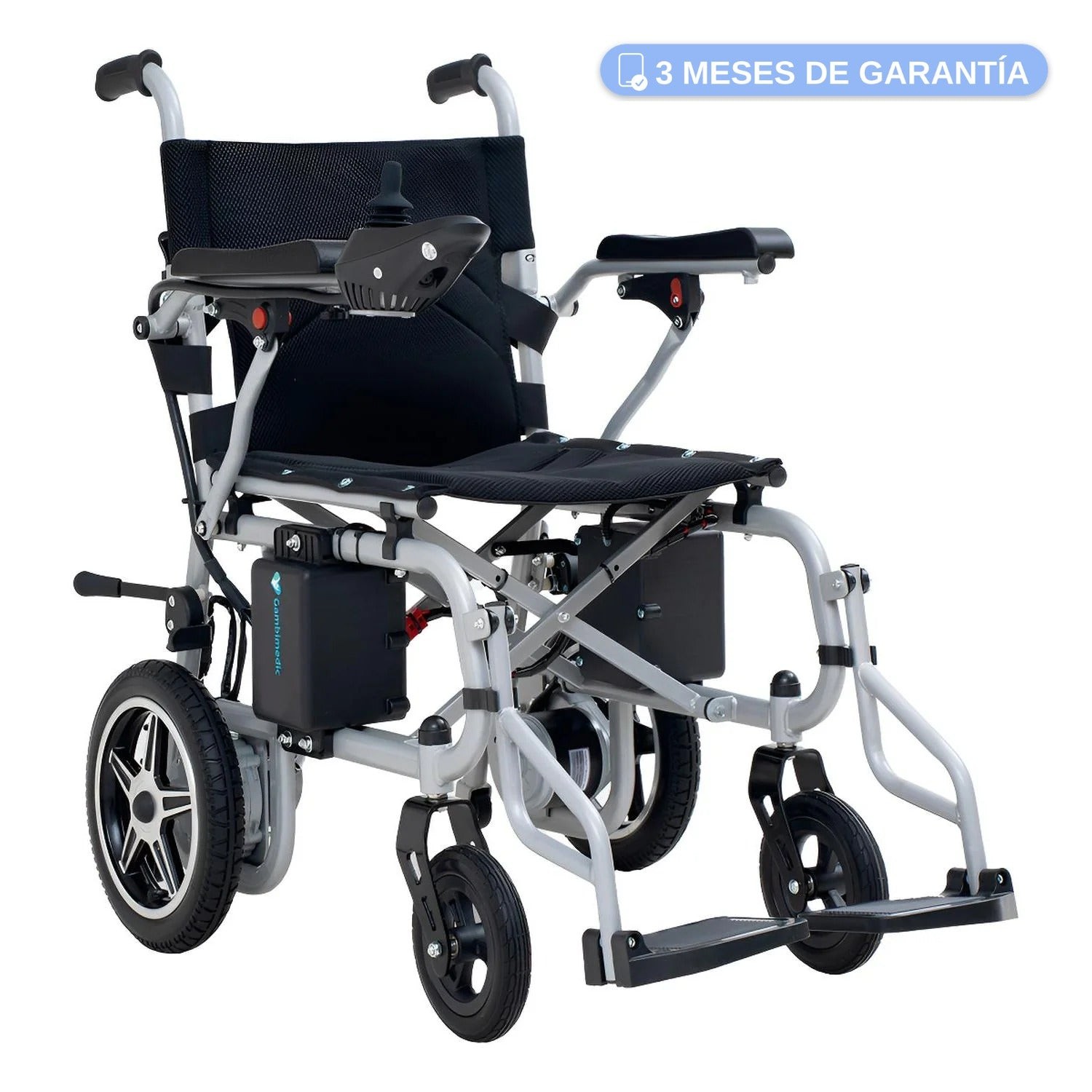Silla De Ruedas Electrica Acero 32kg Mod. Gm6013a image number null