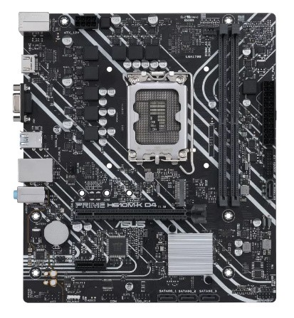 Tarjeta Madre ASUS H610M-K D4, Micro-ATX, LGA 1700, Intel H610, 64GB DDR4, HDMI para Intel image number null