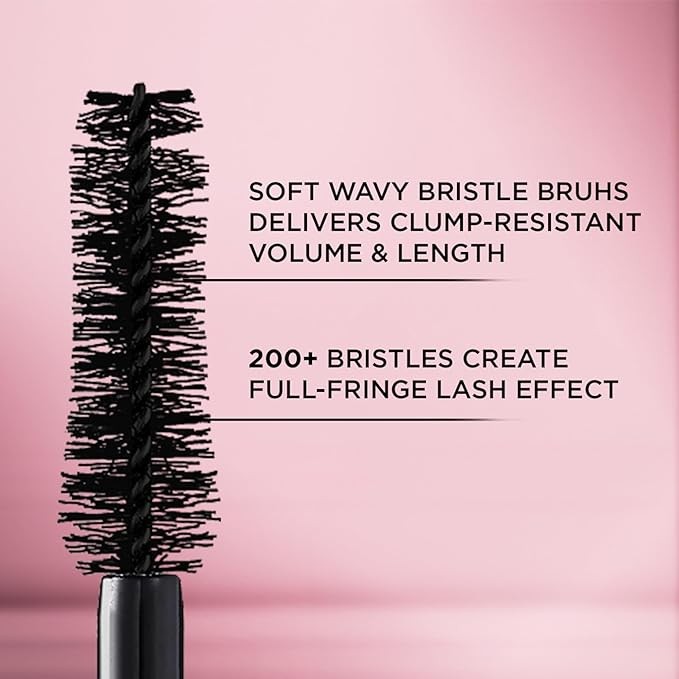 A L'Or&eacute;al Paris Mascara de Pesta&ntilde;as Lash Paradise Negro, A Prueba de Agua para volumen y alargamiento, 8.5ml. image number null