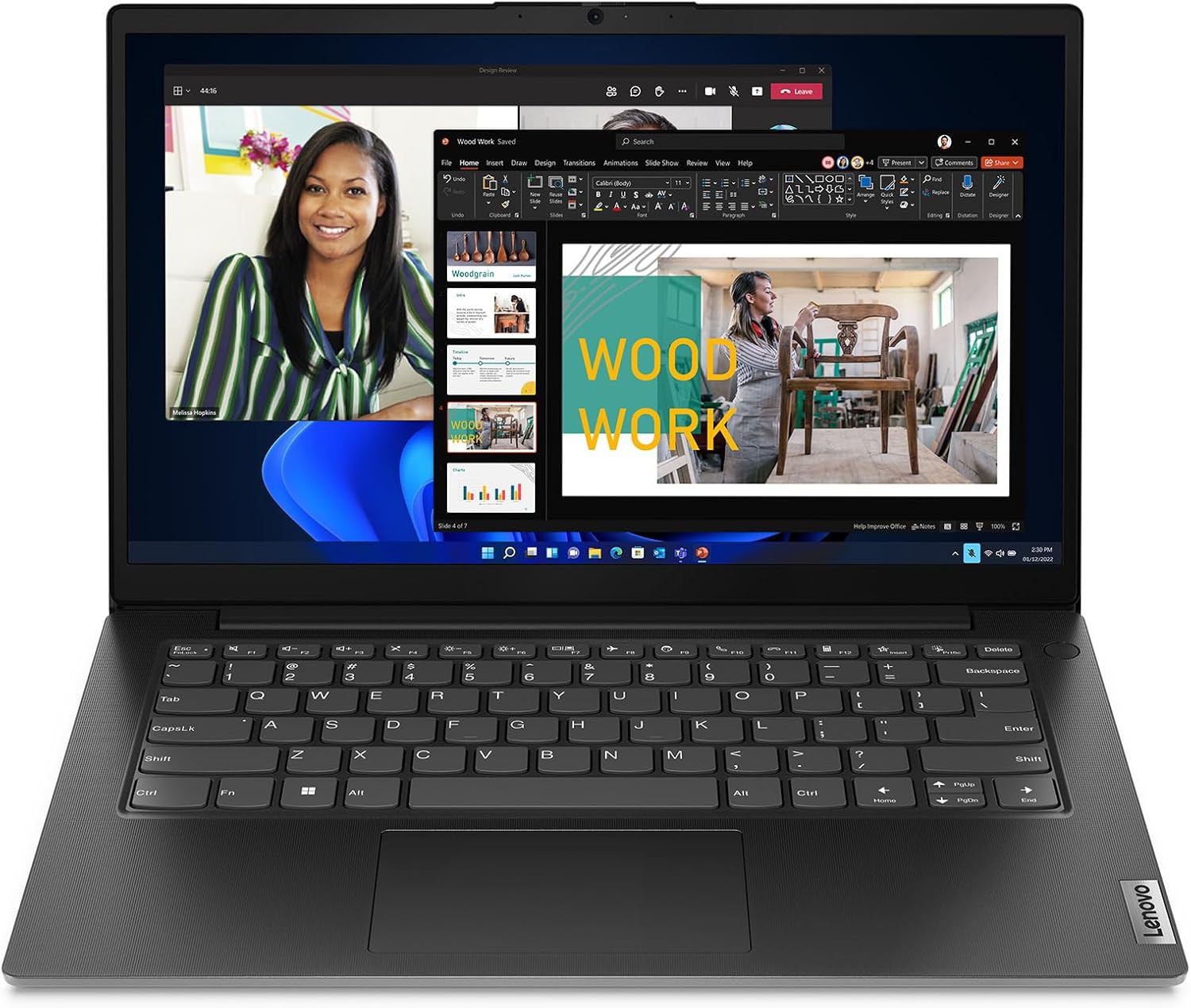 Laptop Lenovo G4 14.0" FHD Intel Core i7-13620H8GB RAM 256GB SSD W11 Home Color Negro image number null