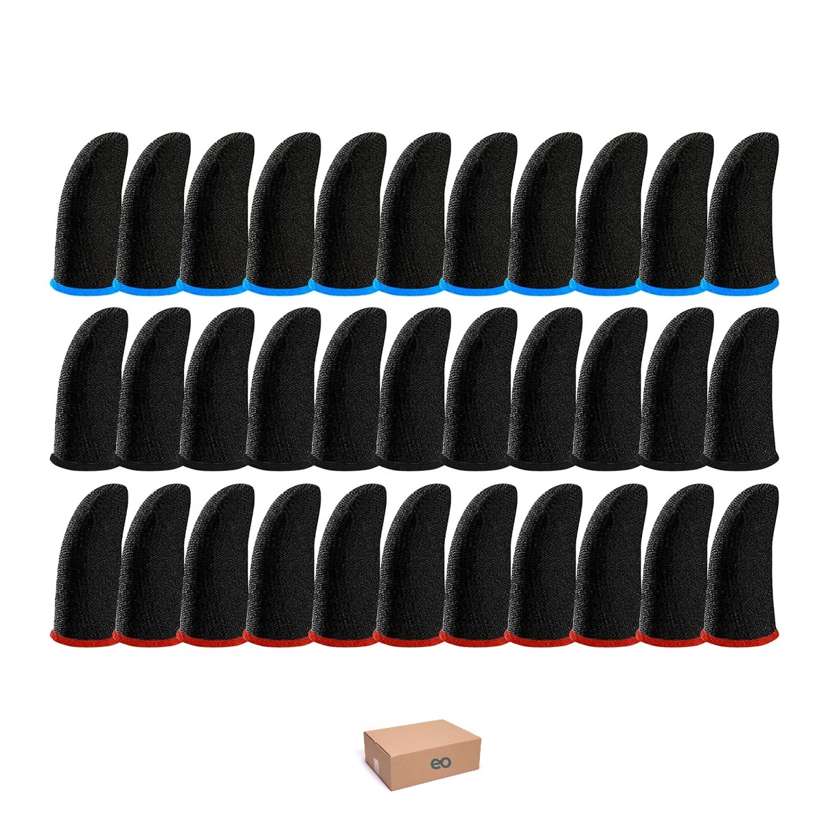120pz Guantes Dedales Dedos Fundas Gamer Touch Profesional image number null