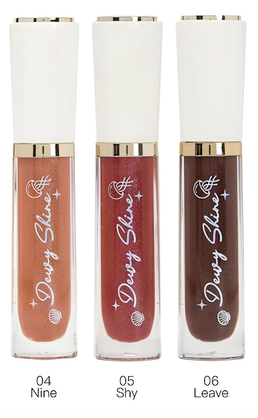 Dewy Shine+ Lip Gloss Set 3PCS image number null