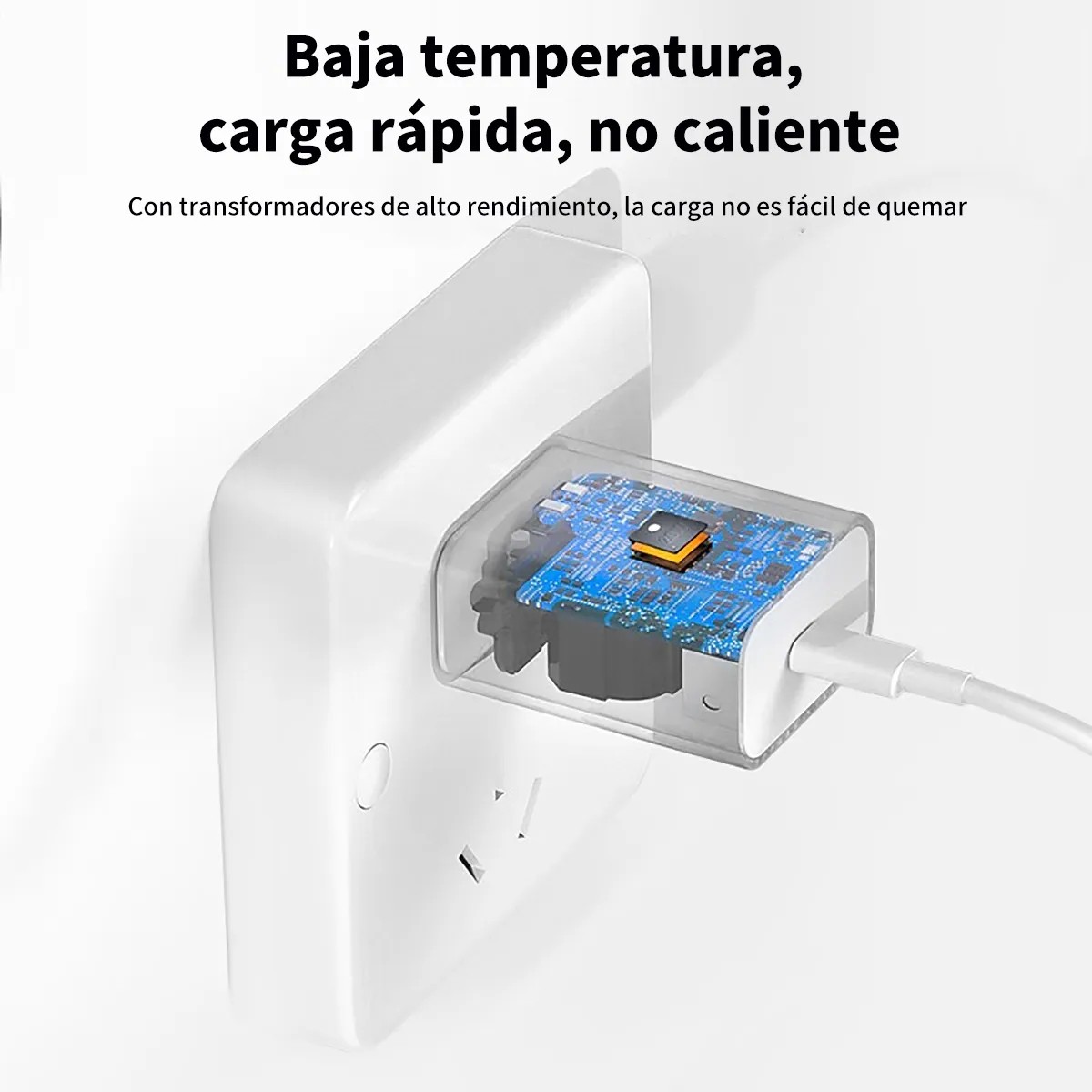 kit Cargador 20w Inal&aacute;mbric 10000 Mah Auricular Para iPhone 11 Pro Max image number null