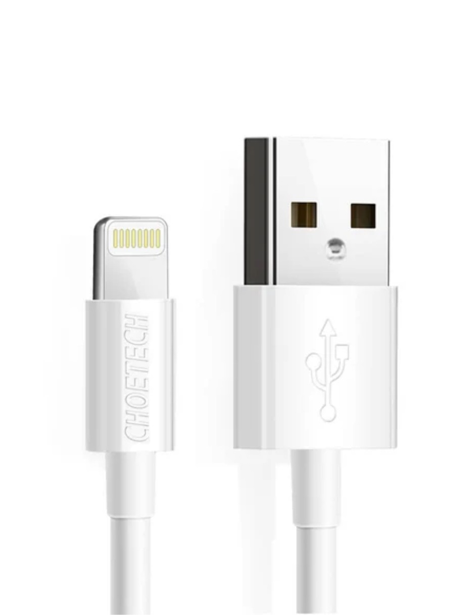 Cable Choetech USB a Tipo Lightning Blanco . image number null