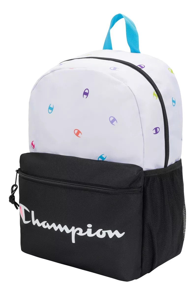 M Mochila Champion Casual Escolar Blanco image number null