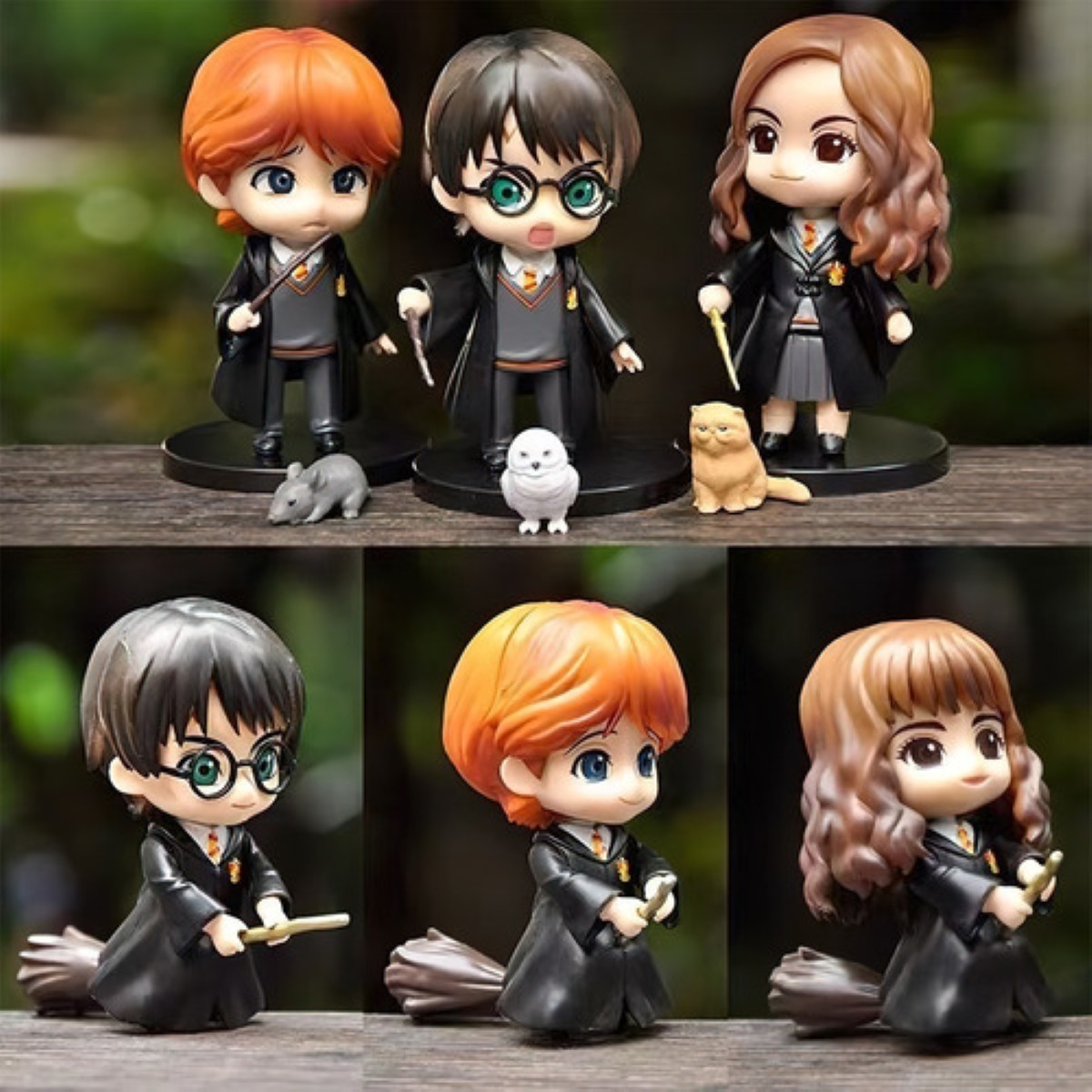 Harry Potter Coleccion Juguetes Figuras Coleccionables 6 Pzs image number null