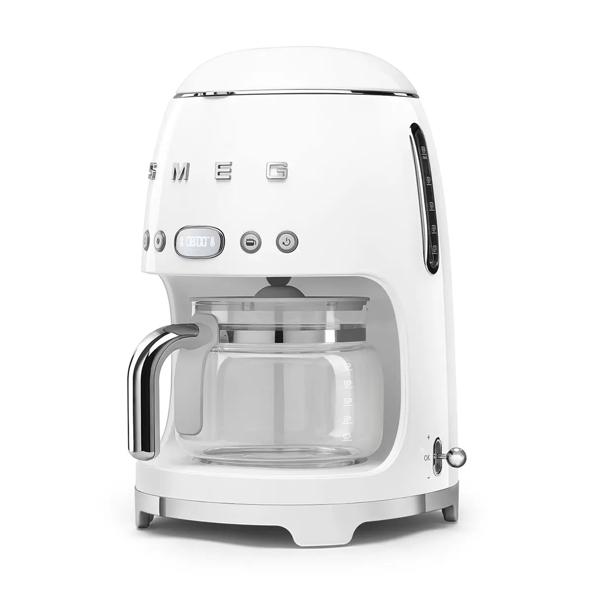 Smeg Cafetera de goteo 10 tazas Blanco image number null