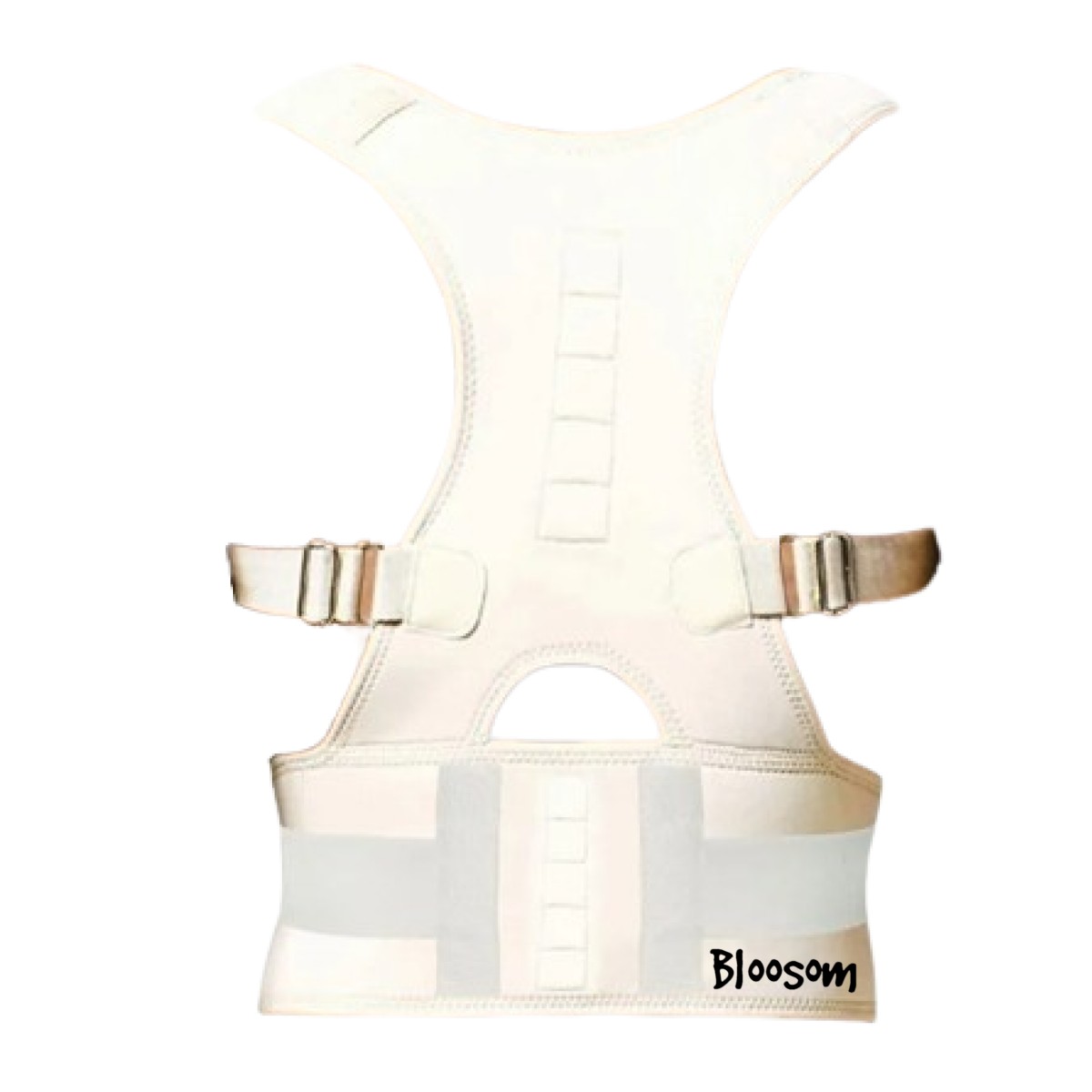 Corrector De Postura Con Imanes Soporte Lumbar Oferta M Beige image number null