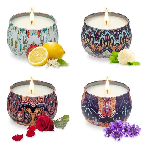 Vela arom&aacute;tica Gen&eacute;rica 6 piezas aroma frutal image number null