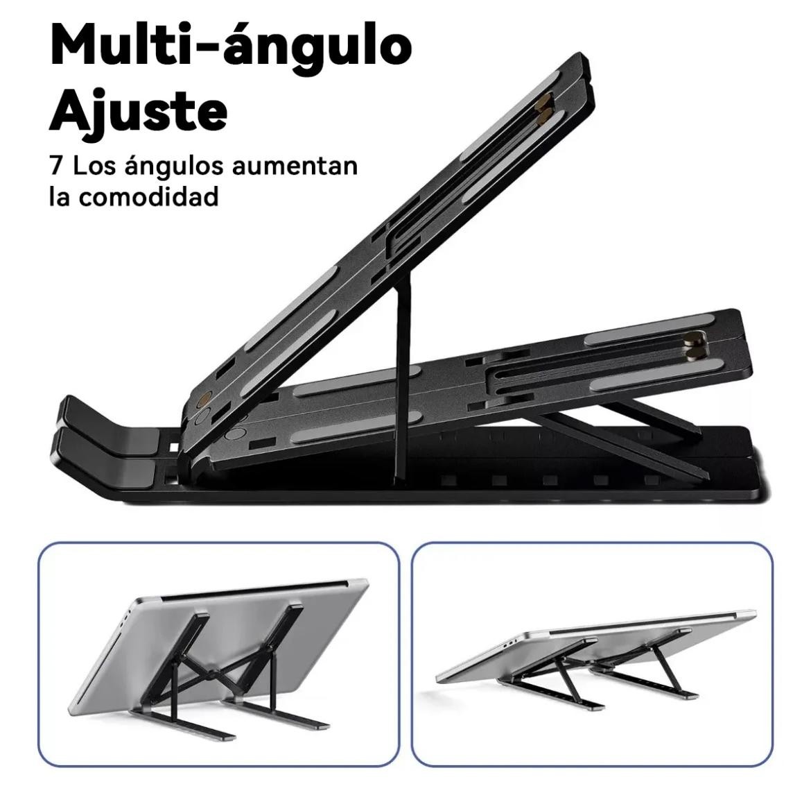 Soporte Ajustable para Laptop Port&aacute;til Plegable image number null