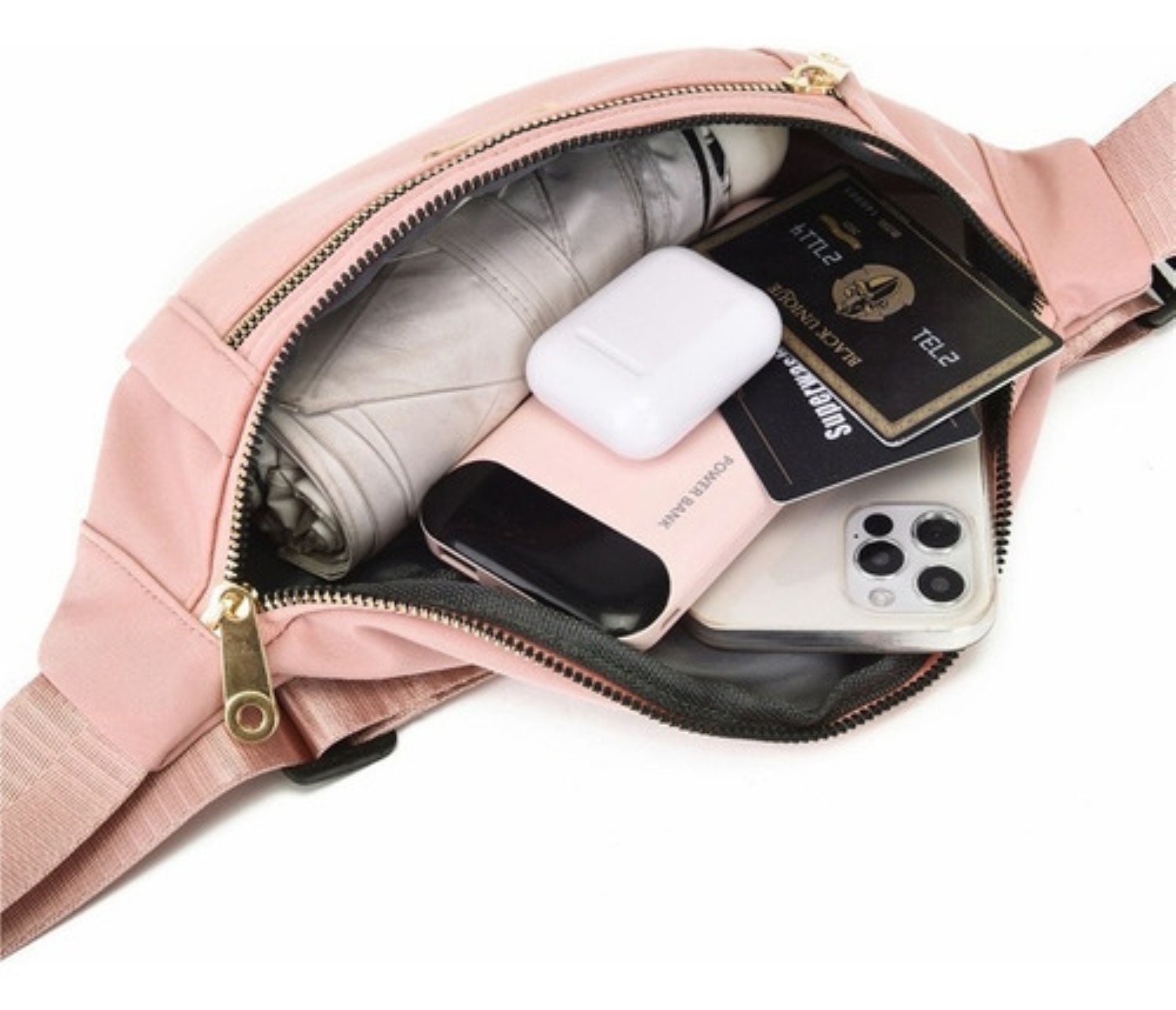 Ri&ntilde;onera Multiusos Impermeable De Gran Capacidad Para Mujer ROSA image number null